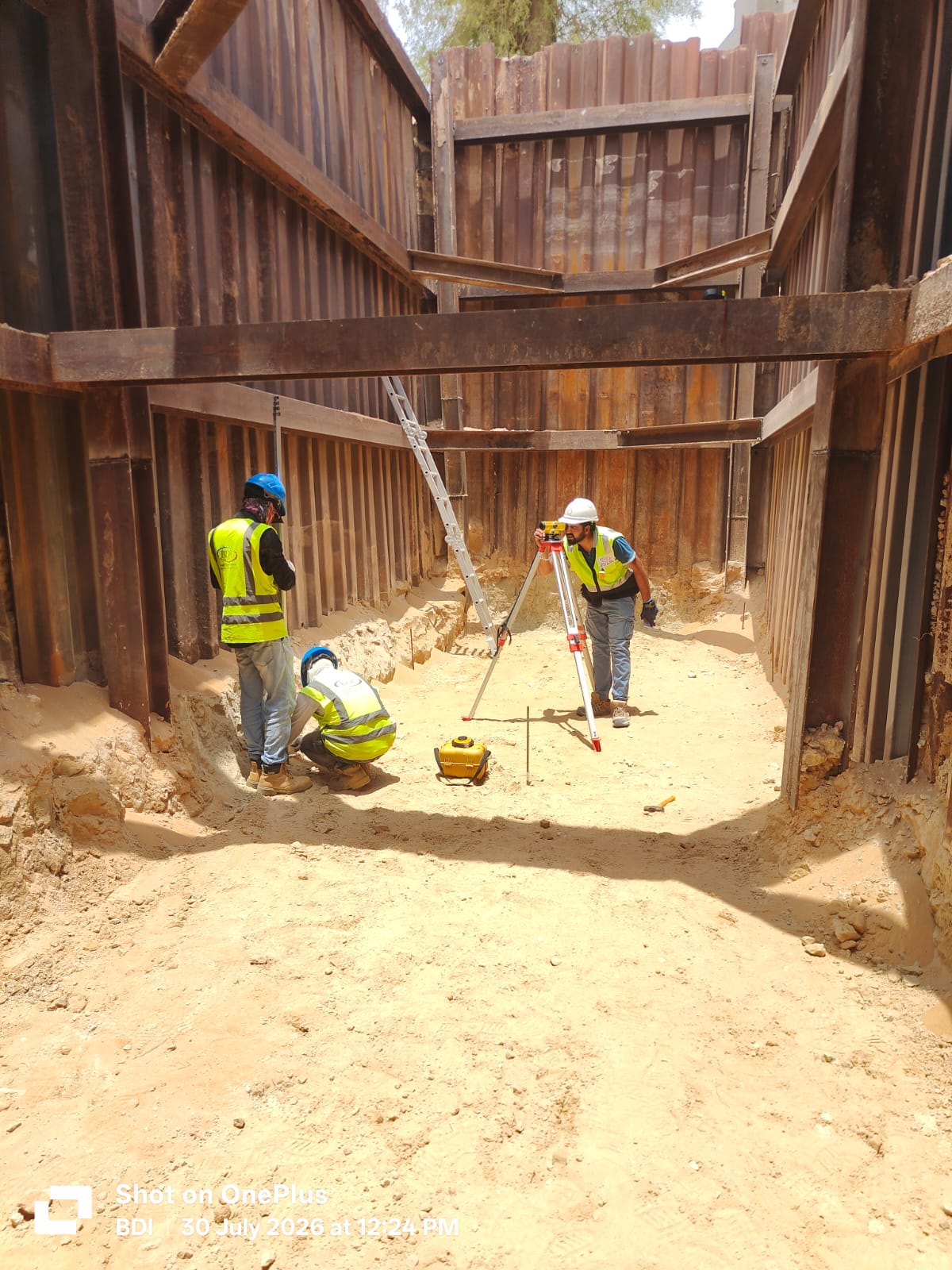 Potable Water Pipelines DN300 - Site Progress 1